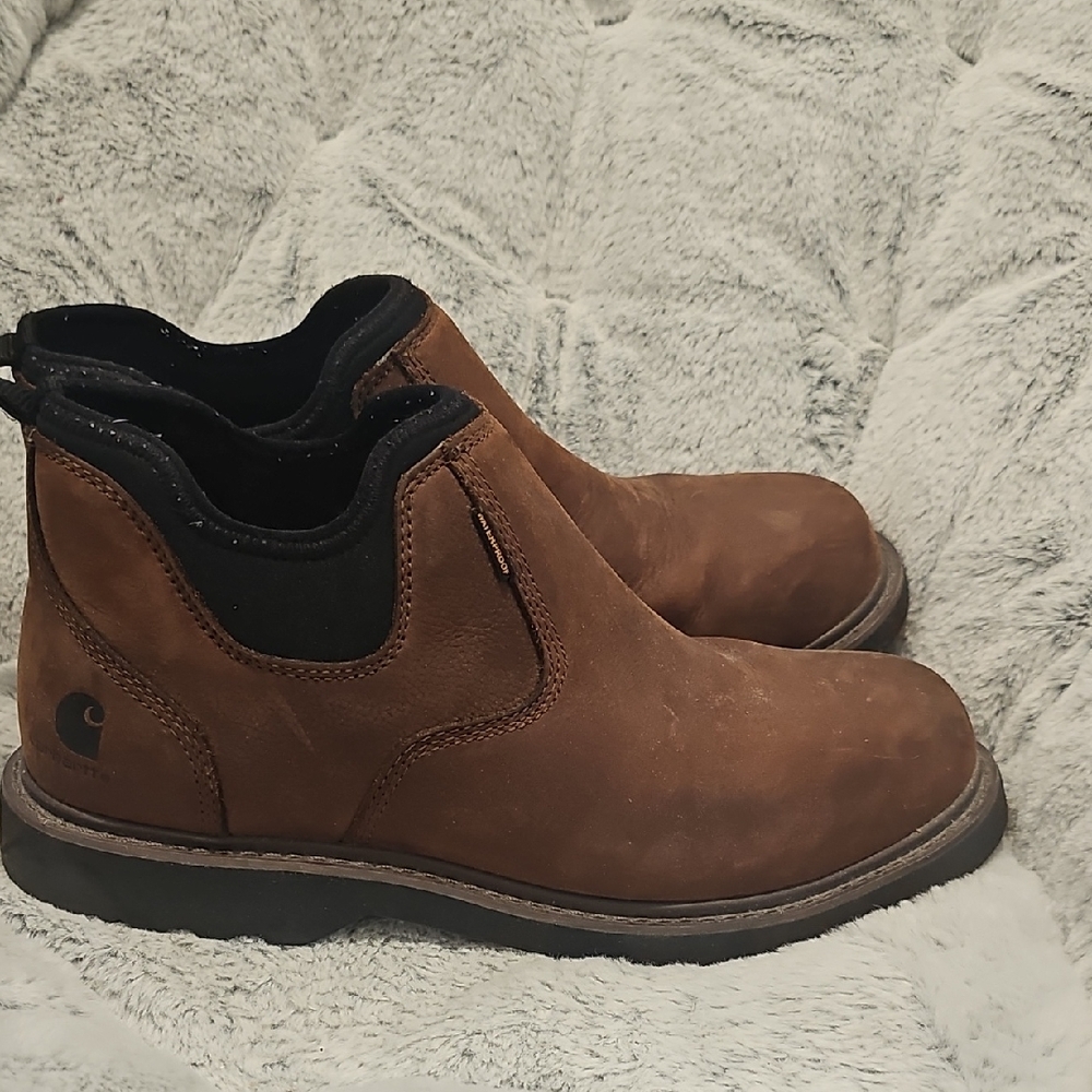 Carhartt Men's Tan Slip-On Boots